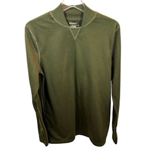 Men’s Terramar Wilder Collection Olive Green Long Sleeve Shirt Size Small - Picture 1 of 9